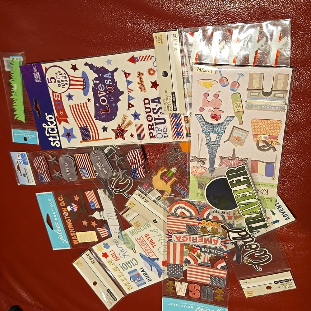 Crafting stickers